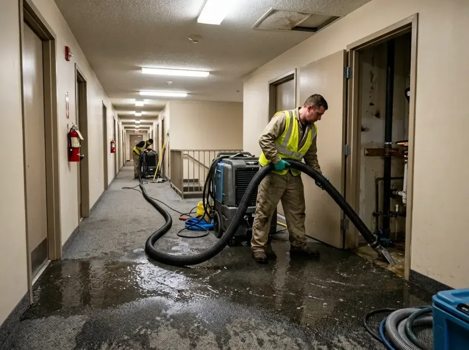 multi-unit-apartment-hallway-f-005 — frequently asked questions, Emergency Burst Pipe Water Extraction & Removal in McGregor…